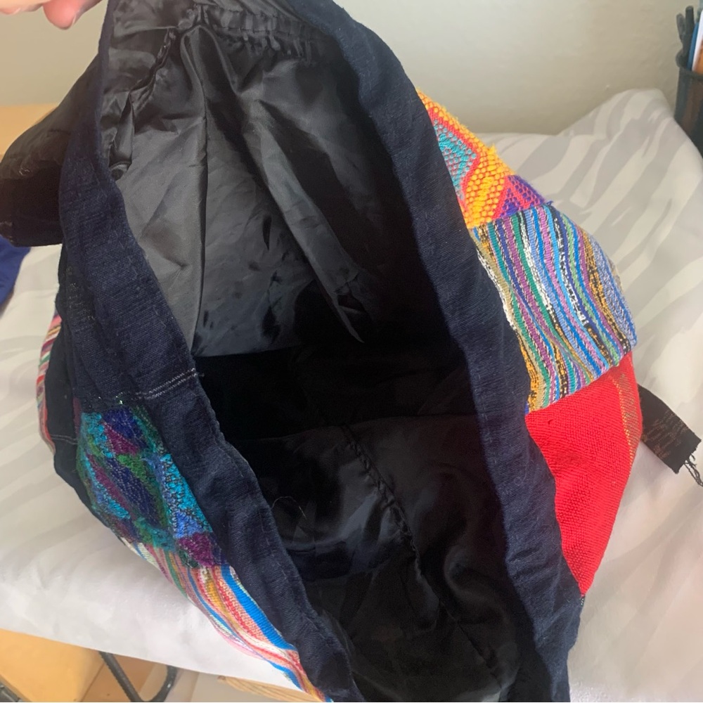 Colorful Patterned Backpack - image 8